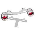 For Harley-Davidson Road King 96-21 Bullet Chrome Rear Turn Signal Light Bar