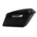 Hard Saddle Bags Fit For Harley Electra Road Street Glide 2014-2023 Black Denim