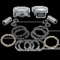 S&S Cycle 106-3709A Chromoly Piston Ring Set for 1999-2017 Harley Big Twin