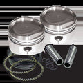 S&S Cycle 89in Low Compression Stroker Pistons for Harley Big Twins