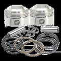 S&S Cycle 79-84 Big Twin 3-1/2 Inch +.030 Forged Pistons for Harley Davidson