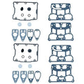 S&S Cycle For 99-17 BT Rocker Box Gasket Kit – Fits Harley Davidson Fxdx & Fxdwg
