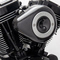 S&S Cycle For 2017+ M8 Models Stealth Air Cleaner Kit With Carbon Fiber Cover –
