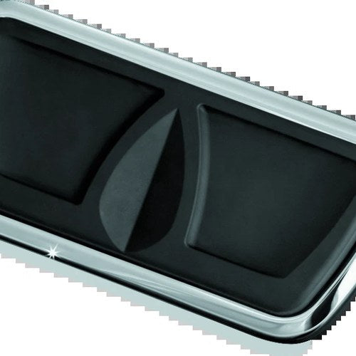 Kuryakyn Kinetic Chrome Brake Pedal Pad for Powersports Vehicles