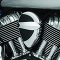 Kuryakyn John Shope Series Chrome Horn Cover for Indian Models