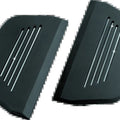 Kuryakyn Premium Passenger Board Inserts for Harley Touring Models Black Part