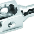 Kuryakyn Female Peg Adapter for 5/8 inch Square Mounts Chrome Pair