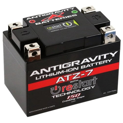 Antigravity Batteries YTZ7 Lithium Power For Sports Battery With Re-Start