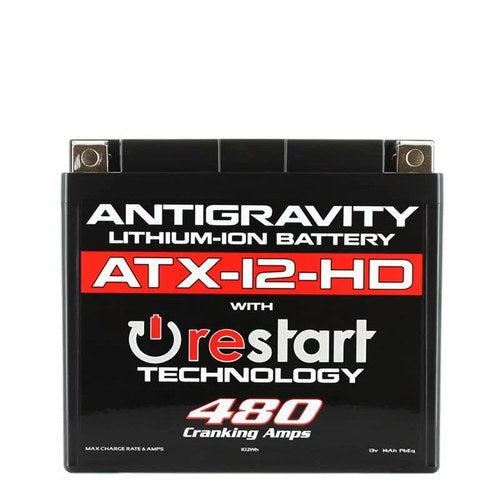 Antigravity Batteries YTX12 High Power Lithium Battery with Re-Start Function