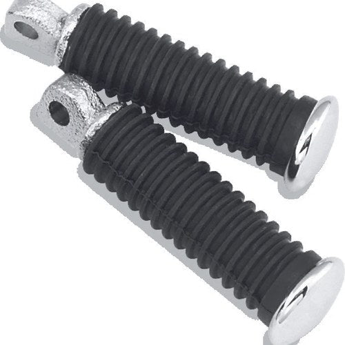 Bikers Choice Chrome Cap Rider Pegs for Harley-Davidson Style - Part 490358