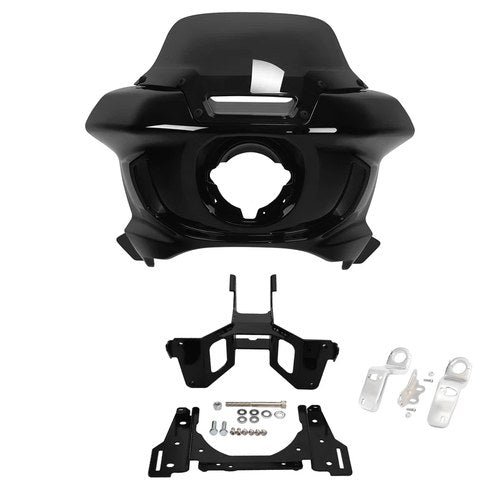 Headlight Fairing Windshield & Bracket Fit For Harley Low Rider ST 2022-2025 24