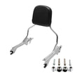 Chrome Sissy Bar Backrest & Docking Kit Fit For Harley Breakout Fat Boy 18-Up
