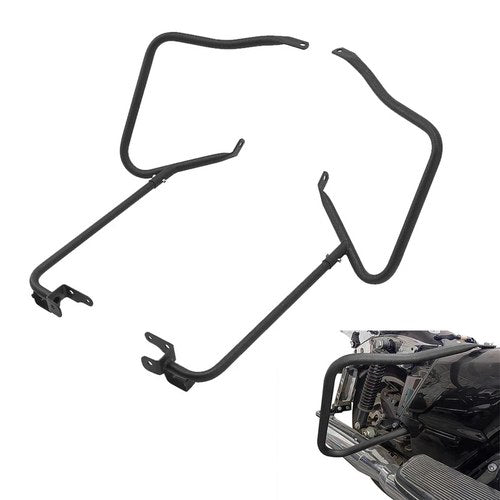 Saddlebag Bracket Guard Crash Bars Fit For Harley Street Road Glide 2014-2023