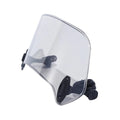 Motorcycle Smoke Windshield Universal Adjustable Extension Clip Wind Deflector