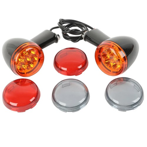 Turn Signal Amber Light Bracket Fit For Harley Sportster XL883 XL1200 1992-up