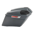 Gunship Gray 4" Stretched Saddlebags Saddle bags Fit For Harley Touring 2014023