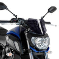 For Yamaha MT-07 2018-2021 Puig 9666F Generation Sport Naked Windshield