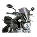 For Yamaha FZ07 2014-2017 Puig 7016F Generation Touring Naked Windshield