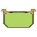 For Kawasaki KZ1000 1982-1983 Vesrah VD-420/2JL Front Sintered Metal Brake Pads