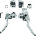 Bikers Choice Chrome Handlebar Control Kit for Harley Softail 2015-2017