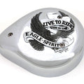 Eagle Spirit Chrome Teardrop Air Cleaner for Harley-Davidson