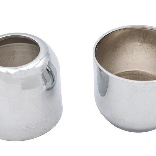 41mm Fork Boot Cover Chrome Deuce Style for Harley-Davidson