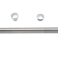 Chrome Flush Mount Front Axle for Harley-Davidson