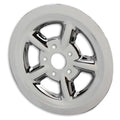 Rear Pulley Cover 68 Tooth Chrome for Harley-Davidson