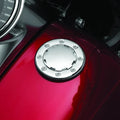 Kuryakyn Vented Flush Mount For Gas Cap Chrome