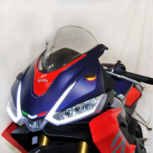 New Rage Cycles For 21+ Aprilia RS 660 Mirror Block Off Turn Signals