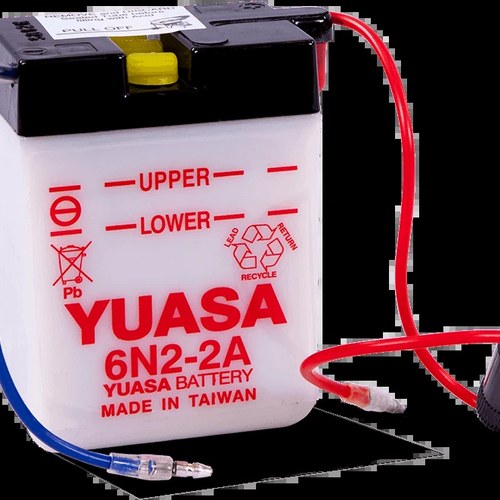 Yuasa For 6N2-2A Conventional 6 Volt Battery
