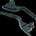 Bikers Choice For 15-17 Flst Fxst Black Slotted Lever Set