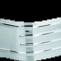 Bikers Choice For 80-13 Flh 86-06 Flst Chrome Ribbed Fender Skirt