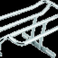 Bikers Choice For 86-05 Flst Chrome Luggage Rack