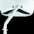 Bikers Choice 65-Up Chrome 1 Piece Right Short Stem Mirror Replaces For H-D