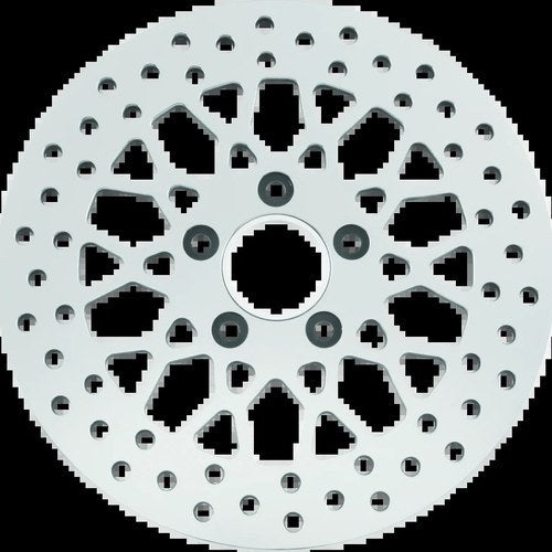Bikers Choice For 11.5 Inch Rear Mesh Brake Rotor 84-17 Big Twin & XL Except