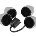 Boss Audio Systems Motorcycle Speaker Amplifier/ Bluetooth/ 3in Speakers Pair-