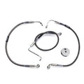 Edelbrock R08731DS Stainless Steel Front Brake Hoses - For 22-5/8 Inch &