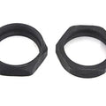 V-Twin 9718-4T Parkerized Manifold Nuts - For 2-1/8 Inch Hex