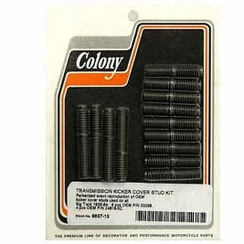 Colony 9637-13 Transmission Kick Starter Cover Stud Kit