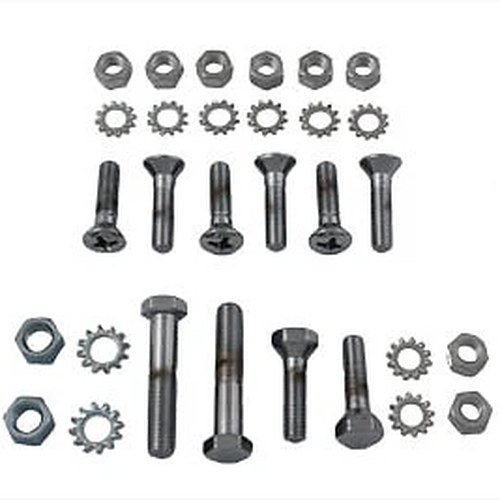 Colony 8879-30 Rear Fender Strut Chrome Bolt Kit for Flh Models