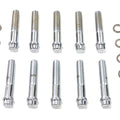 Colony Big Bore For 12 Pt Head Bolt Kit - Chrome Finish