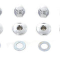 V-Twin 8224-8T Rocker Shaft End Nut - Chrome Allen Type for Shovelhead Models