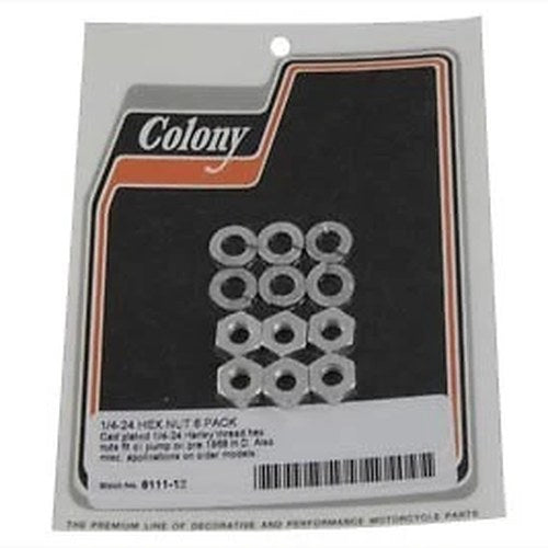 Colony Cadmium For Standard Oil Pump Nuts - Part Number 8111-12