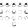 Colony 8106-16 Chrome Stock Cylinder Base Nuts and Washers Set