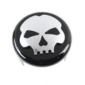V-Twin 78291B Skull Horn Cover in Black Finish
