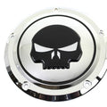 V-Twin 78288 Chrome For 5 Hole Skull Derby Cover