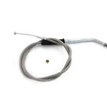 V-Twin 28-0093S Braided Stainless Steel Throttle Cable - For 36.375 Inch Casing