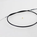 V-Twin For H28-7009TV-2 Black Throttle Cable With 38 Inch Casing And 90 Elbow