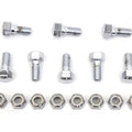 Colony For 2800-16 Rear Brake Drum Bolt And Nut Kit - Chrome Plated